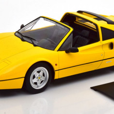 Macheta auto Ferrari 328 GTS 1985 galben, 1:18 KK Scale