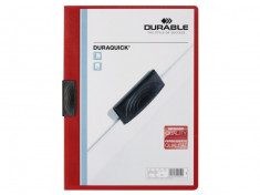 Dosar plastic Duraquick Durable rosu foto