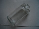 Vas de sticla din laborator chimie, 0.5 l