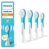 Philips Sonicare For Kids Mini 3+ HX6034/90 capete de schimb pentru periuta de dinti pentru copii 4 buc