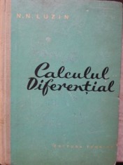 CALCUL DIFERENTIAL-N.N. LUZIN-295875