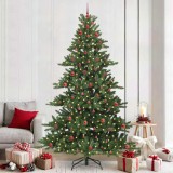 VidaXL Brad de Crăciun artificial cu ramuri articulare 240cm PVC 3397692