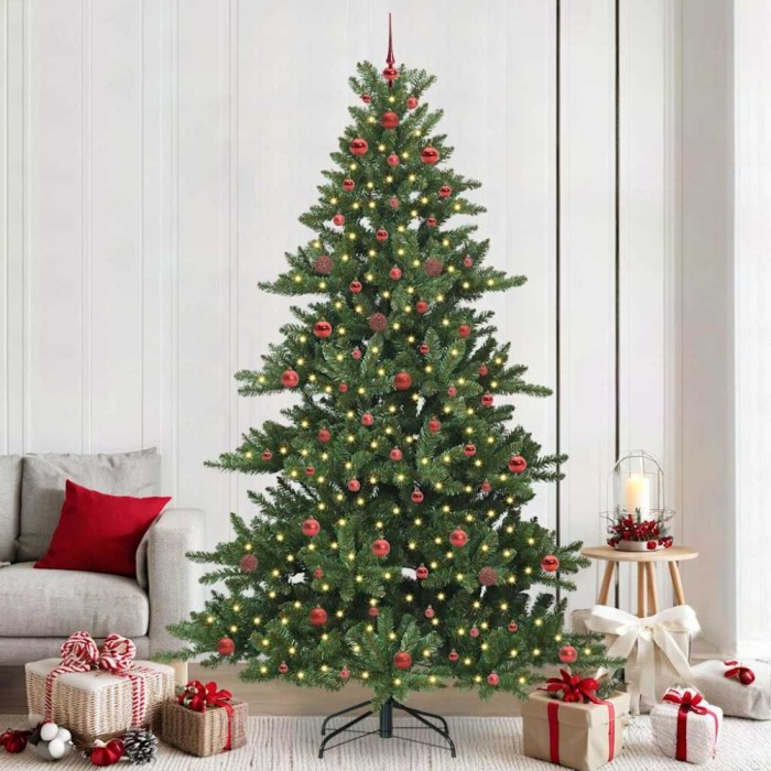 vidaXL Brad de Crăciun artificial cu ramuri articulare 240cm PVC 3397692