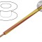 Cablu Electric Litat Cu 1.5mm2 PVC Ro?u-Galben 450V/750V