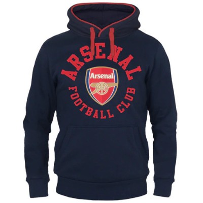 FC Arsenal hanorac de bărbați cu glugă graphic navy - XL foto