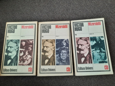 Victor Hugo - Mizerabilii (3 volume) foto