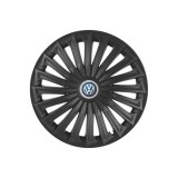 Set 4 capace roti Joy Negru R14 Compatibil Cu VW