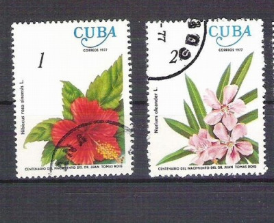 Cuba 1977 Flowers G.015 foto