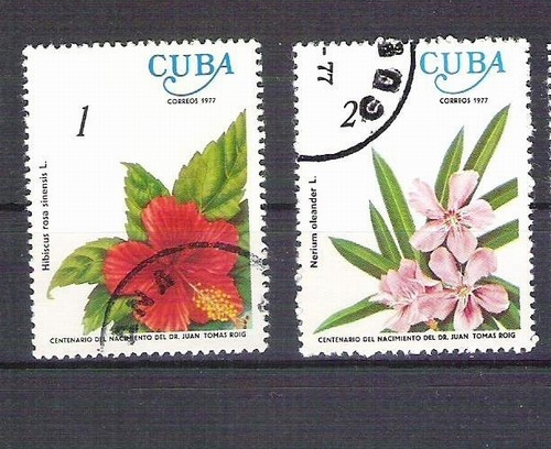 Cuba 1977 Flowers G.015
