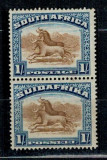 Africa de Sud 1927 - Mi 35A/36A pereche nestampilata