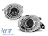Kit de proiectoare cu lentila tip M technik/M3/M5 potrivit pentru BMW Seria 3 E46 1998-2005 sedan/coupe/wagon/BMW Seria 5 E39 1995-2003 sedan/wagon cr