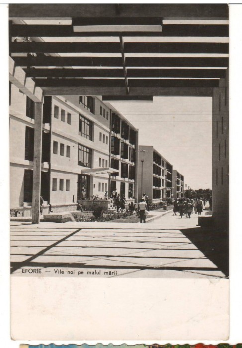 CPIB 18121 CARTE POSTALA - EFORIE, VILE NOI PE MALUL MARII, RPR, 1958