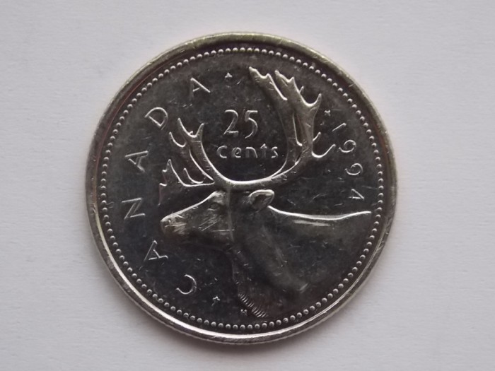 25 cents 1994 Canada