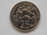 25 CENTS 1987 JAMAICA, America Centrala si de Sud