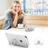 Cumpara ieftin Husa iPhone SE 2 (SE2/2020) MyStyle Elegance 3in1 Ring Argintiu, Protectie Soc, Praf, Zgarieturi, Carcasa Luxury
