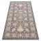 Covor L&acirc;nă JADE 45009/900 Cadru, flori clasic bej / albastru OSTA, 85x160 cm