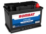 Acumulator Auto Rombat Cyclon 72Ah 12V 600A 5724730060, Dimensiuni 278x175x190mm