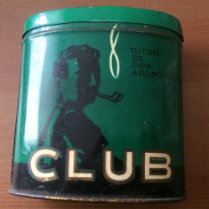 cutie tabla tutun de pipa aromatizat club fabrica tigarete timisoara anii 70 RSR