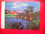 HOPCT 23033 PODUL LEBA 1922 -MAX PECHSTEIN - CEHIA -CP PICTURA -NECIRCULATA