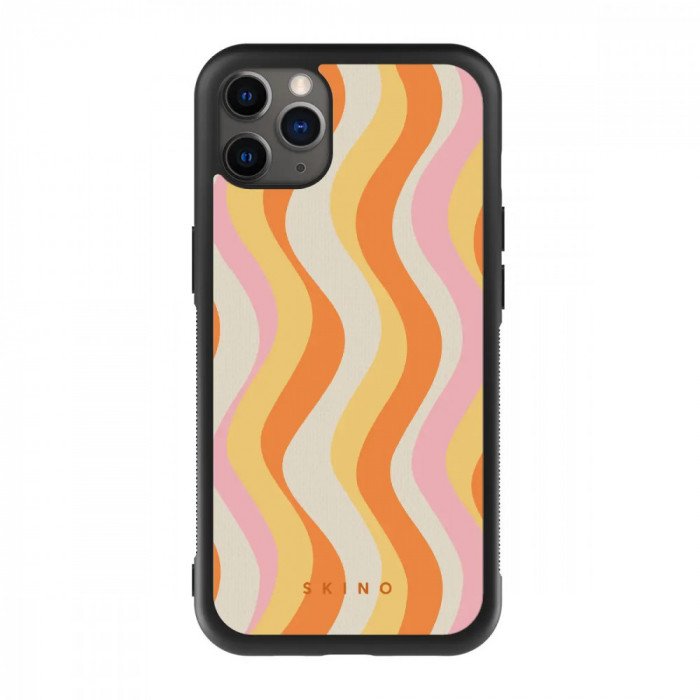 Husa iPhone 11 Pro Max - Skino Hippie, portocaliu