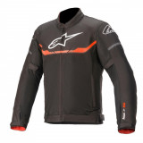 Cumpara ieftin Geaca Moto Alpinestars T-SPS Air Jacket, Negru/Rosu Fluorescent, Medium