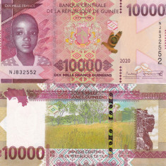 Guineea 10 000 Francs 2020 UNC