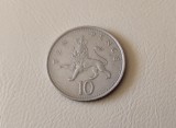 UK / Marea Britanie - 10 pence (1992) Queen Elizabeth II - monedă s086, Europa