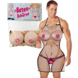 Sort Amuzant Orion "Boobs Apron" Sexy cu Sani, Material Poliester