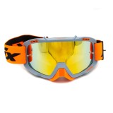 Ochelari cross/atv/enduro, Asix AS2, lentila galbena, culoare rama portocaliu/gr... Cod Produs: MX_NEW KAI-97