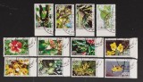 INS.COMORE-12 V.-FLORA-Obliterate.-ICO 186, Africa