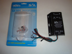 Filtru convertor semnal audio hi to low RCA subwoofer amplificator 50w foto