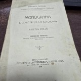Monografia Domeniului Sadova din judetiu Doljiu - Gheorghe Popovici