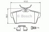 Set placute frana,frana disc FIAT SCUDO platou / sasiu (272, 270) (2007 - 2016) BOSCH 0 986 494 192