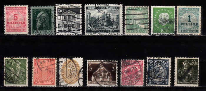 A7 T4 100 - Timbre foarte vechi - Germania