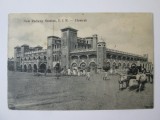 Carte postala India/Howrah(Haora)-Gara nouă,scrisa 1912, Circulata, Printata