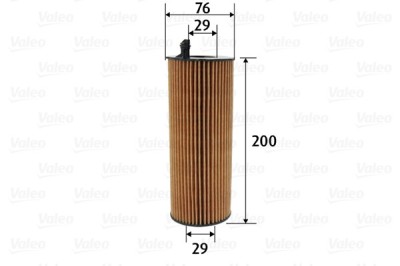 VALEO 586599 Filtru ulei foto