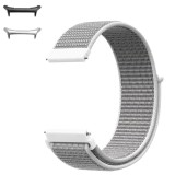 Curea material textil, compatibila cu Samsung Galaxy Watch Ultra, Light Gray