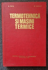 TERMOTEHNICA SI MASINI TERMICE - Popa, Vintila