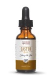 Ulei de Ricin Ecologic Wooden Spoon 30ml, Presat la Rece, COSMOS ORGANIC, Tonifiant si Hidratant, Pentru Toate Tipurile de Piele