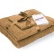 Set prosoape bumbac Somnart, 600gsm, de fata 50x90 cm + de corp 70x140 + de maini 30x50 cm - bej Relax KipRoom