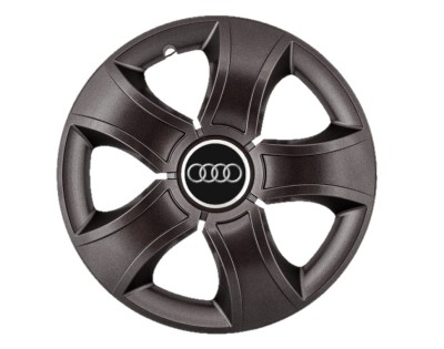 Set 4 capace roti Bis Negru R16 pentru gama auto Audi foto