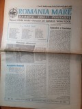 ziarul romania mare 8 ianuarie 1993