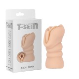 Masturbator Taco Tuna, T-skin, Natural, 12.6 cm