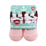 Cumpara ieftin Sosete Antiderapante U-Grow, Marime 20 (11.9cm), US1K3-9-20, Interior/Exterior, Bumbac, Siguranta si Confort