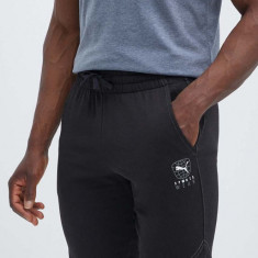 Puma pantaloni scurți BETTER SPORTSWEAR bărbați, culoarea negru, 679004