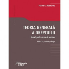 Teoria generala a dreptului. Suport pentru orele de seminar - Paperback brosat - Veronica Rebreanu - Hamangiu