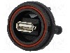 Conector {{Tip conector}}, pt. montare pe panou, BULGIN - PX0842/A