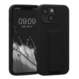 Husa Kwmobile pentru Apple iPhone 13 Mini, Silicon, Negru, 58276.01