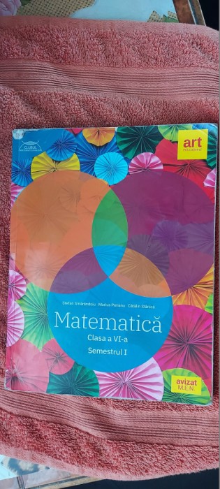 MATEMATICA CLASA A VI A SEMESTRUL I , SMARANDOIU PERIANU STANICA