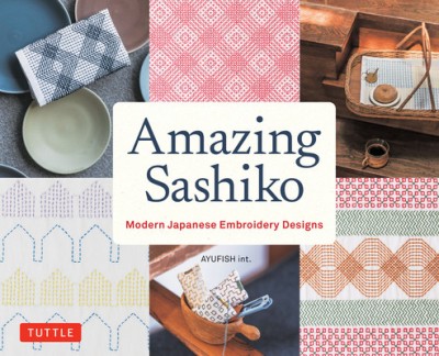 Amazing Sashiko: Modern Japanese Embroidery Design (Full-Size Templates and Grids) foto